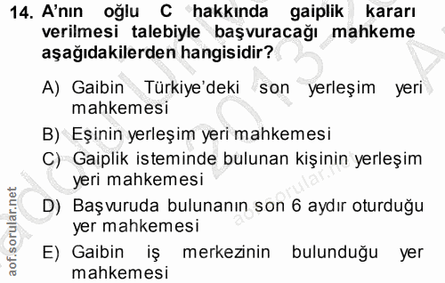 Soru 14