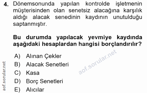 Soru 4