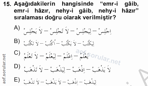 Soru 15