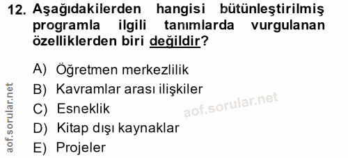 Soru 12