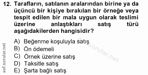 Soru 12