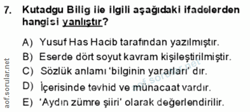 Soru 7