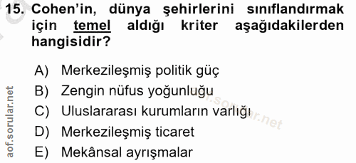 Soru 15
