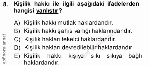 Soru 8