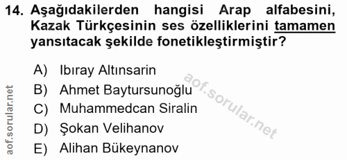 Soru 14