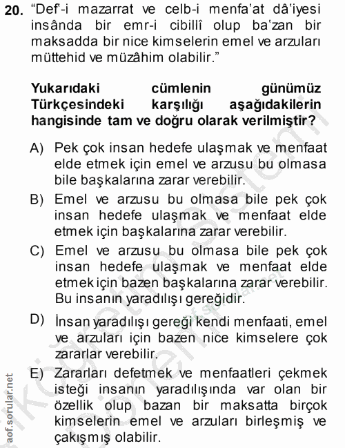 Soru 20