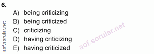 Soru 6