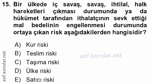 Soru 15