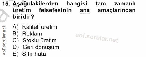 Soru 15