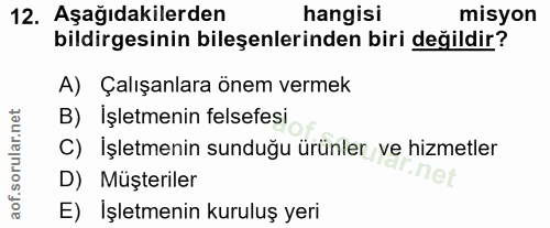 Soru 12