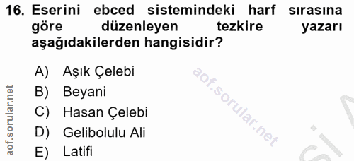 Soru 16