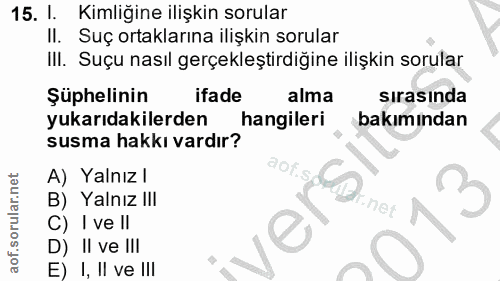 Soru 15