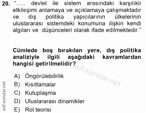 Soru 20