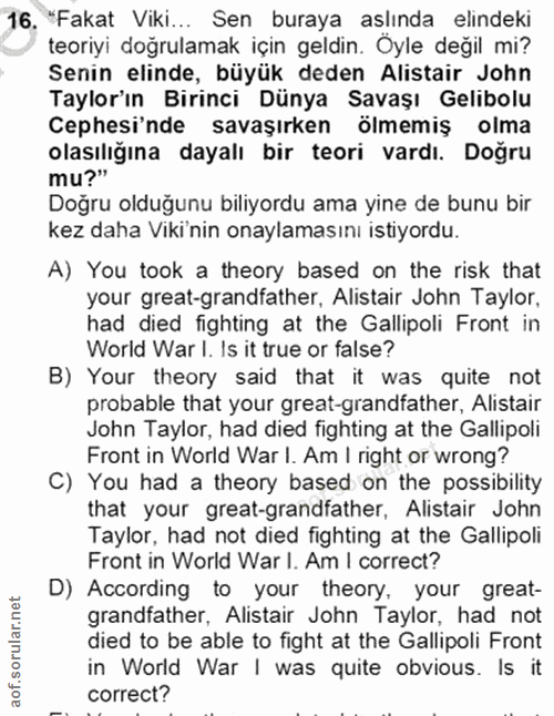 Soru 16