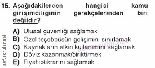 Soru 15