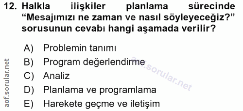 Soru 12