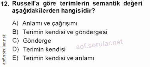 Soru 12
