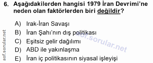 Soru 6