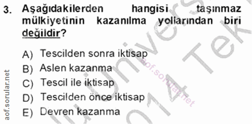 Soru 3