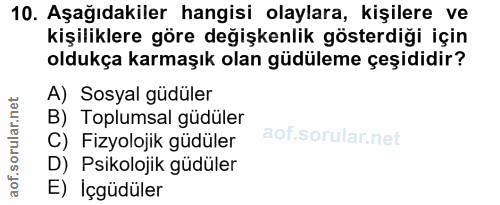 Soru 10