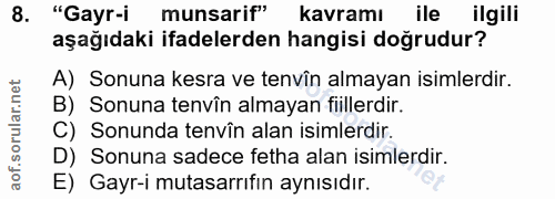 Soru 8