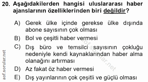 Soru 20