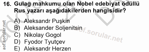 Soru 16