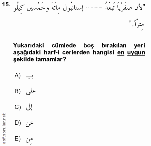 Soru 15