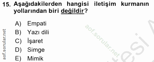 Soru 15