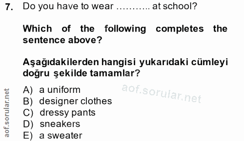 Soru 7