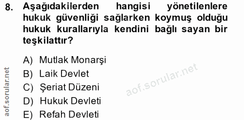 Soru 8
