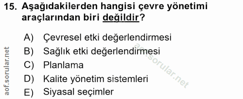Soru 15