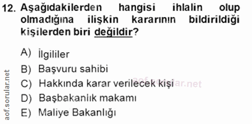 Soru 12
