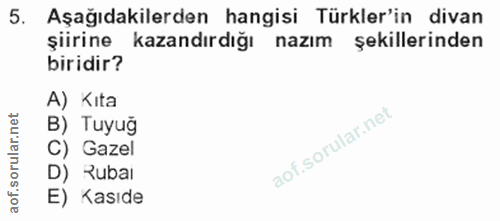Soru 5