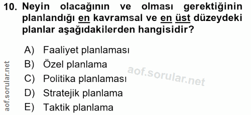 Soru 10
