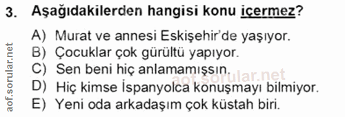 Soru 3