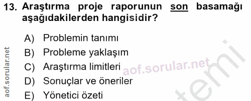 Soru 13