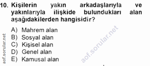 Soru 10