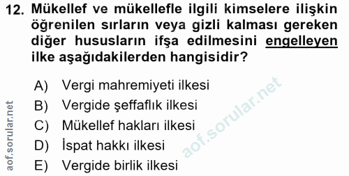 Soru 12