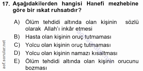 Soru 17