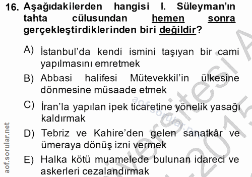 Soru 16