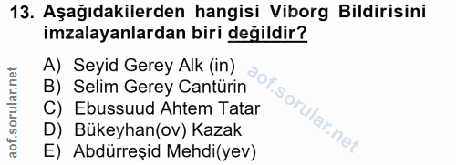 Soru 13