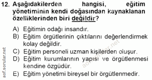 Soru 12