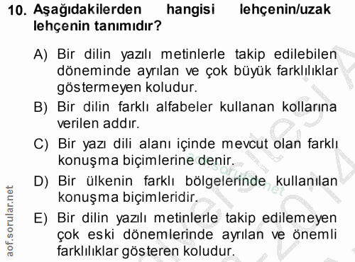 Soru 10