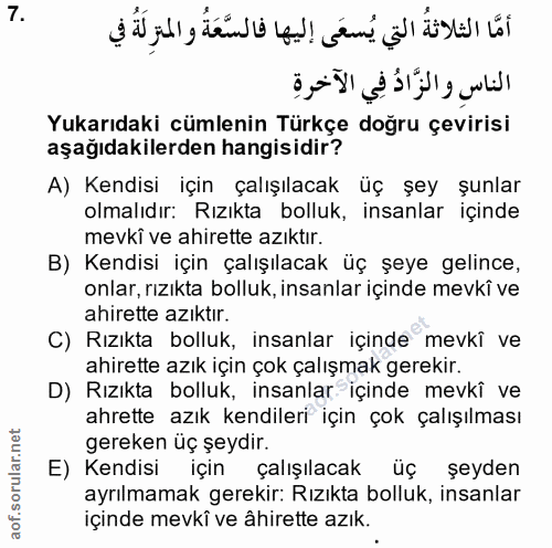 Soru 7