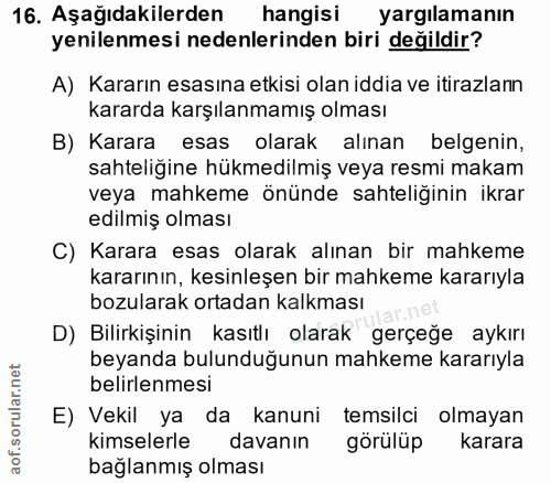 Soru 16