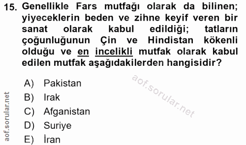 Soru 15