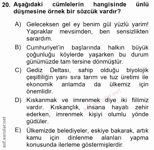 Soru 20