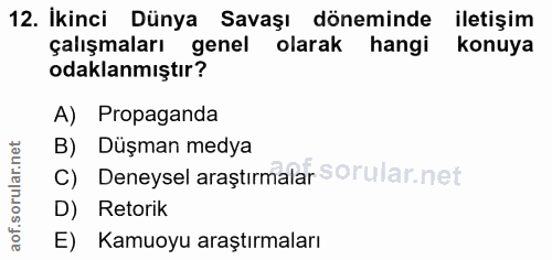 Soru 12