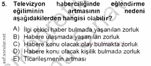 Soru 5